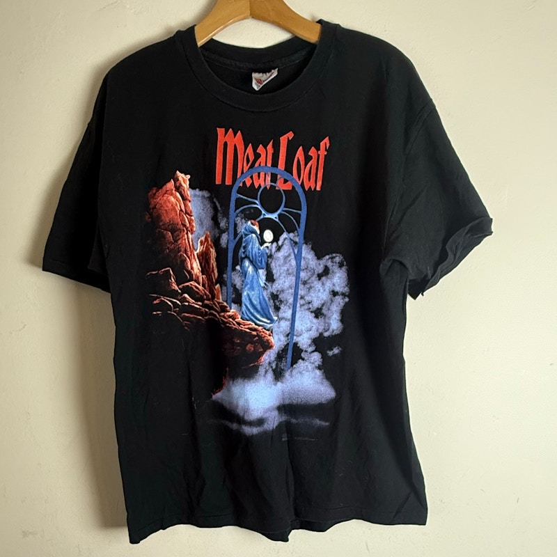 Meat Loaf Concert Tour T-Shirt Black
