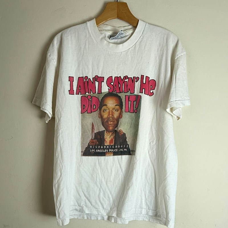 Lee O.J. Simpson "I Ain't Sayin' He Did It!" Graphic T-Shirt