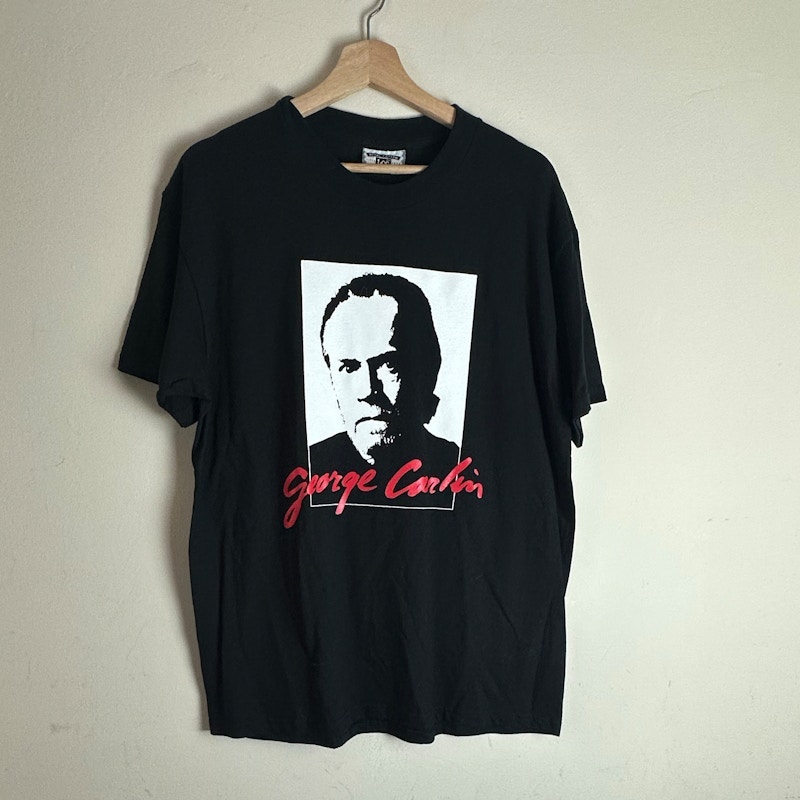George Carlin Simon Says Go Fuck Yourself T-Shirt Black