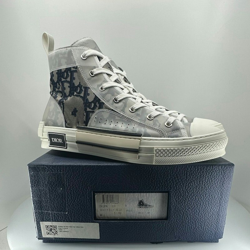 Dior B23 High Top Canvas Safari Oblique