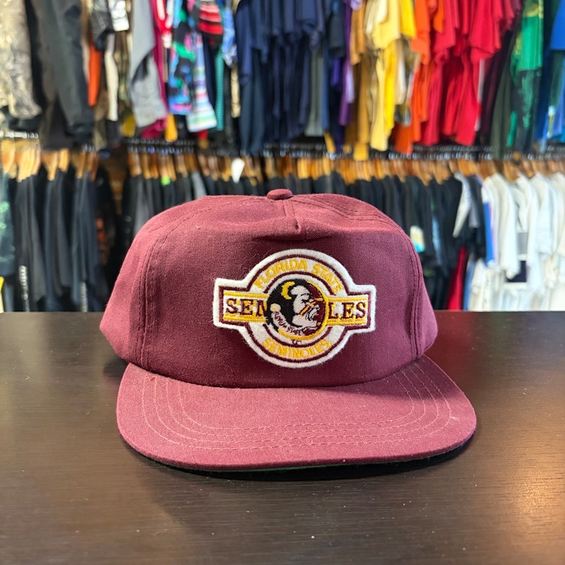 Florida State Seminoles Vintage Snapback Hat Maroon