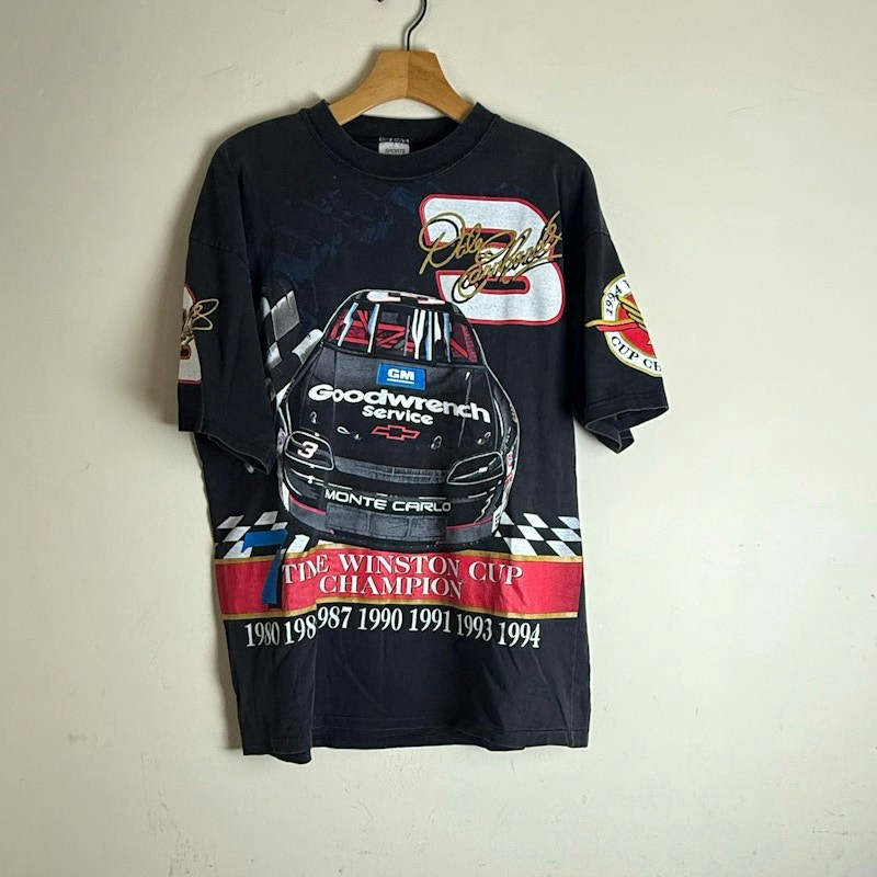 Sports Image Dale Earnhardt 1994 Winston Cup Champion T-Shirt Black