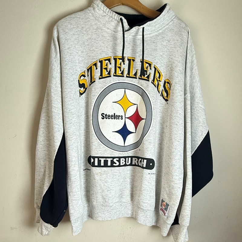 NFL Pittsburgh Steelers Hooded Sweatshirt Gray
