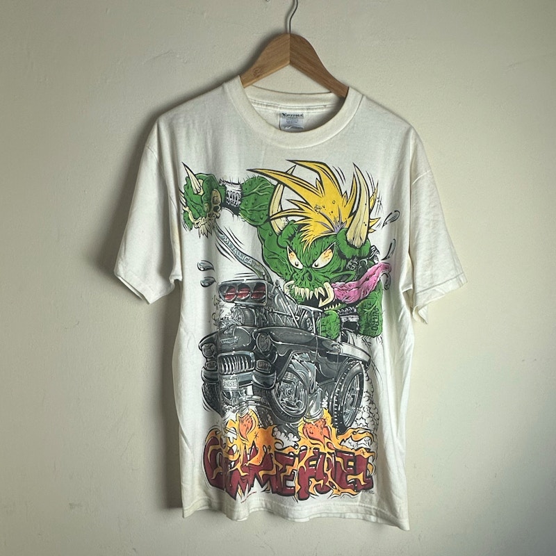 Metallica 1998 Give Me Fuel North American Tour T-Shirt White