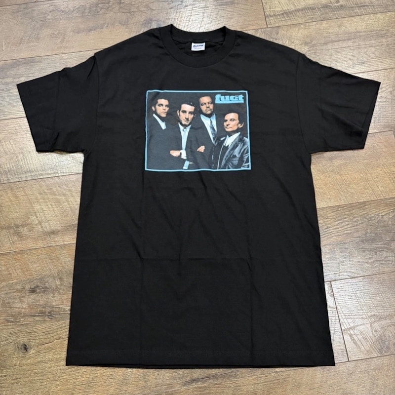 FUCT Vintage 90s Goodfellas Graphic Tee Black Blue