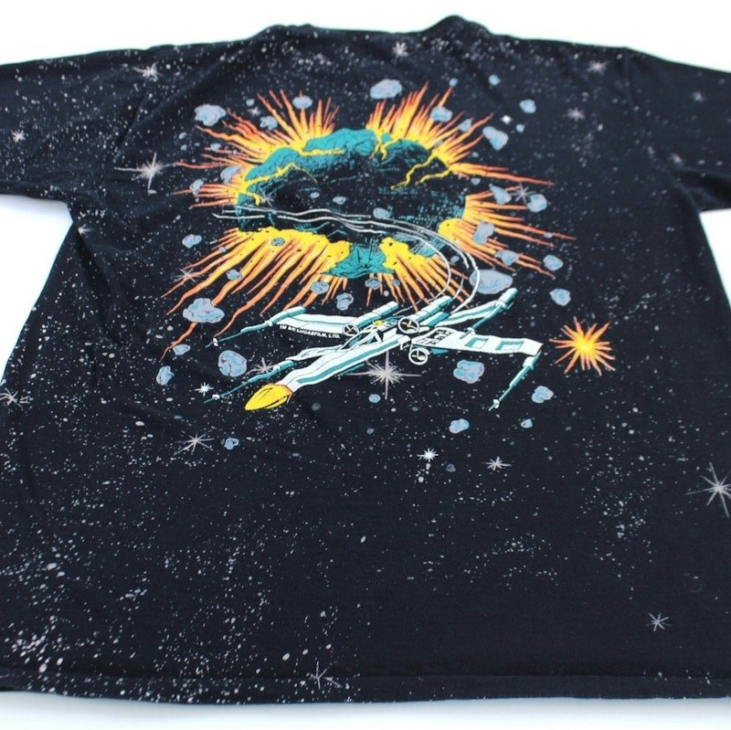 Vintage Disney Star Wars All Over Print T-Shirt