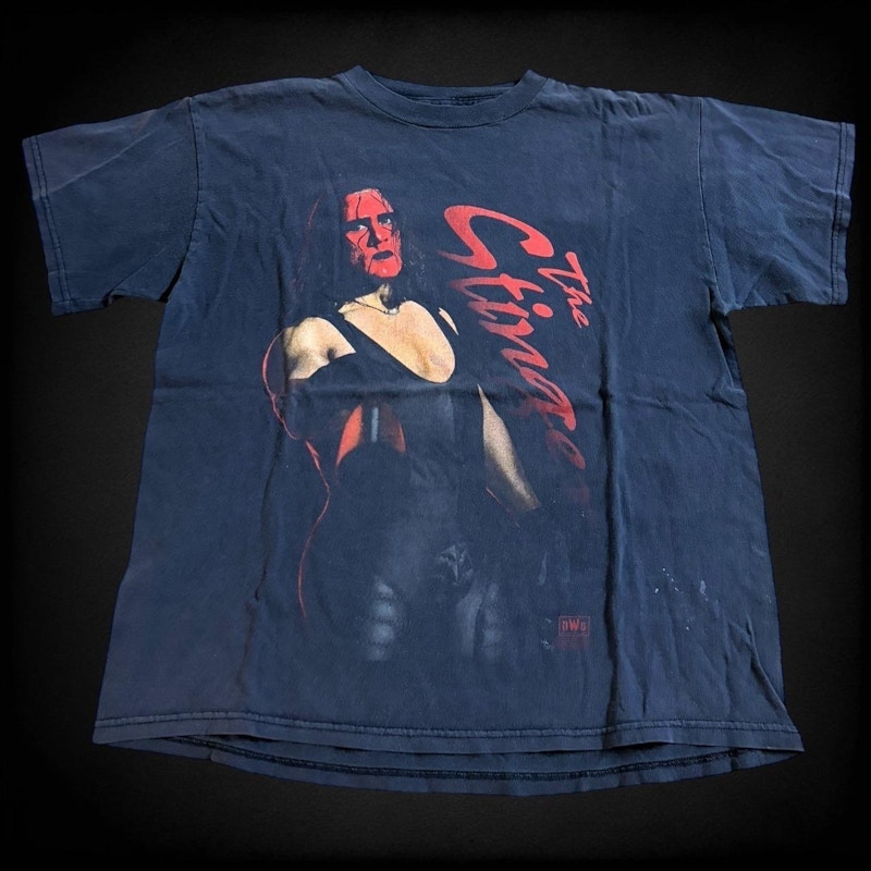 Vintage WCW nWo Sting The Stinger T-Shirt Black