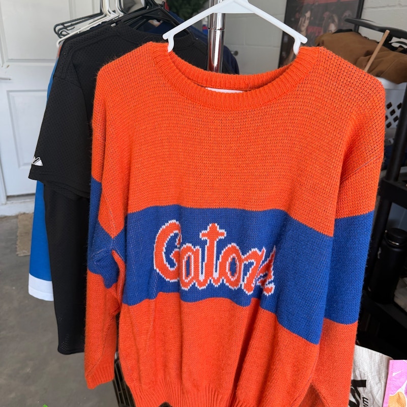 Vintage Nutmeg Mills Florida Gators Knit Sweater