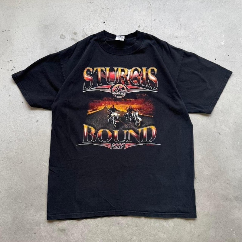 Vintage Sturgis 65th Annual Rally 2005 T-Shirt Black