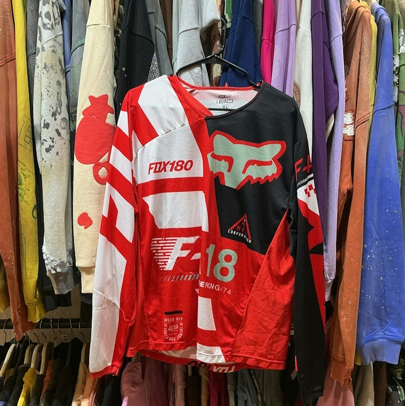 Fox Racing 180 Jersey Red/Black