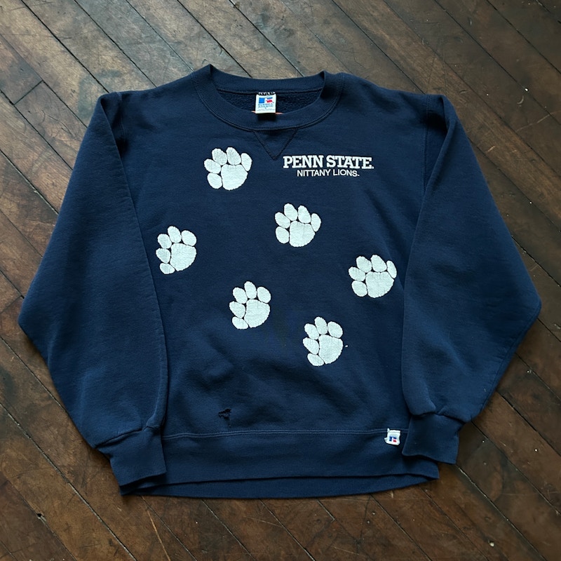 Vintage 90s Russell Athletic Penn State Nittany Lions Sweatshirt Navy
