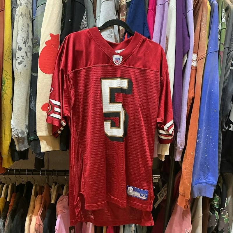 Reebok San Francisco 49ers Jersey Number 5 Red