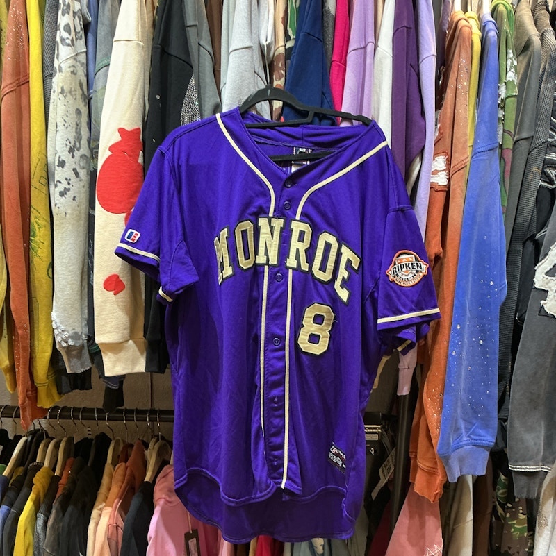 Russell Athletic Monroe Cal Ripken Baseball Jersey Purple