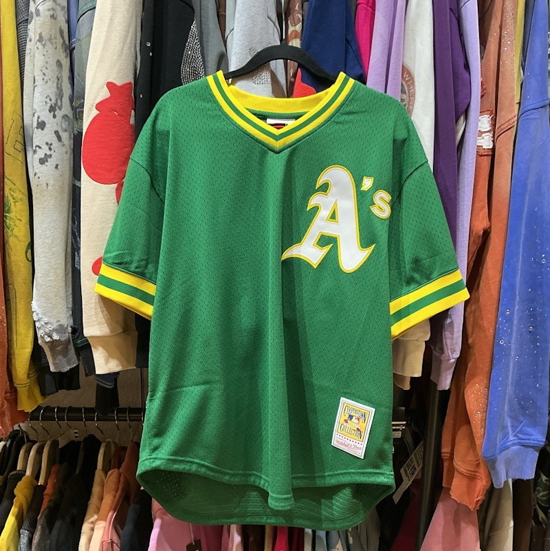 Mitchell & Ness Oakland Athletics Jersey Green