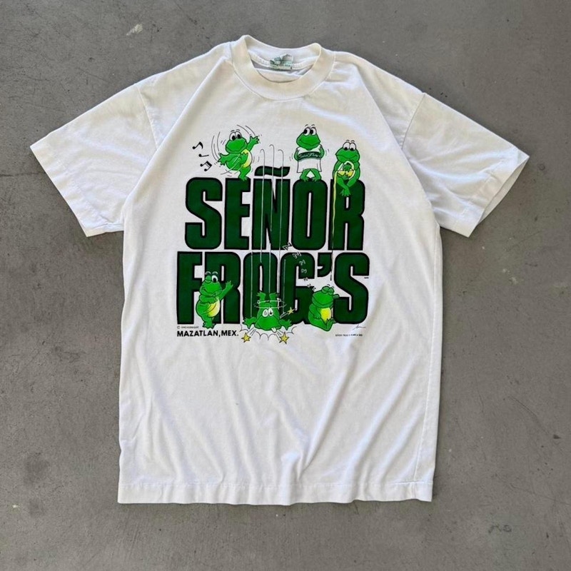 Vintage Señor Frog's Graphic T-Shirt White