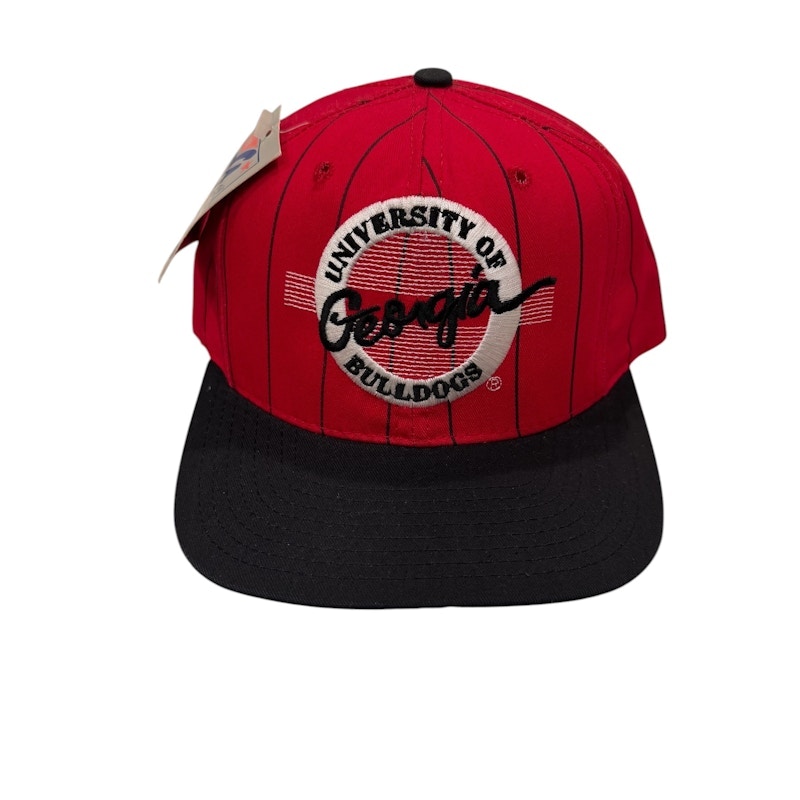 The Game University of Georgia Bulldogs Hat Red Black