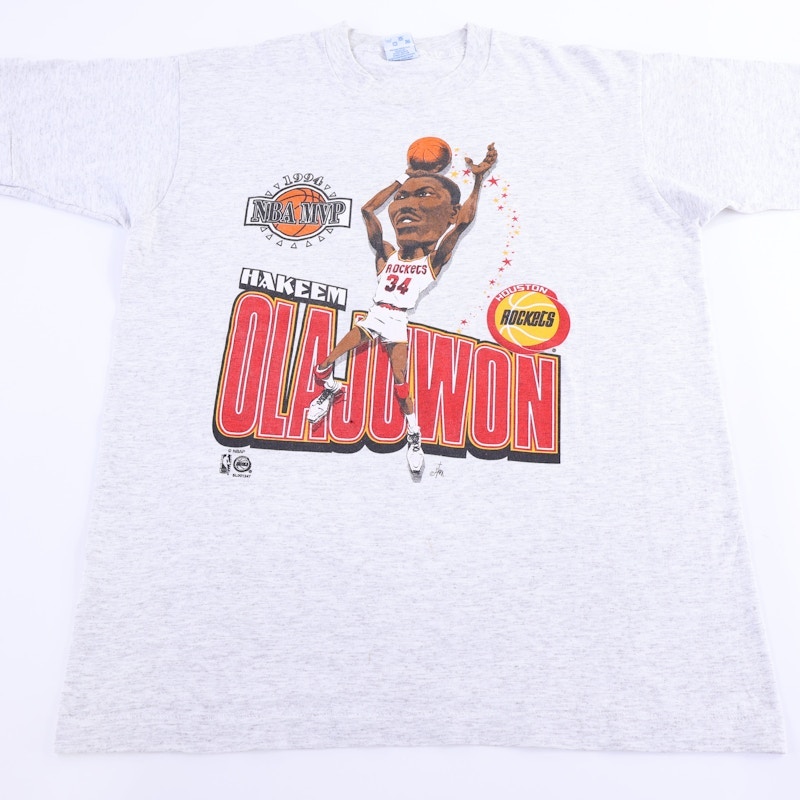 1994 MVP Hakeem Olajuwon Houston Rockets Basketball T-shirt
