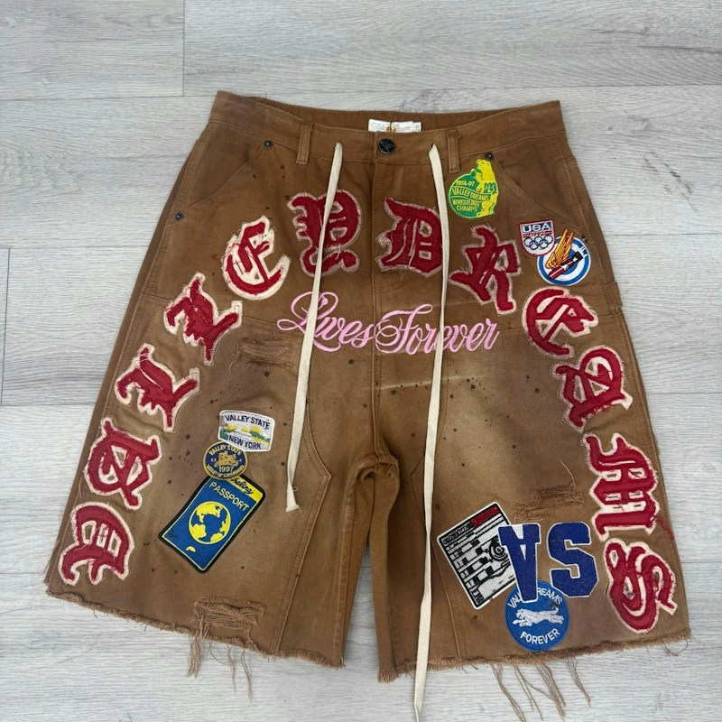 Vale Forever Workshop Jorts Brown