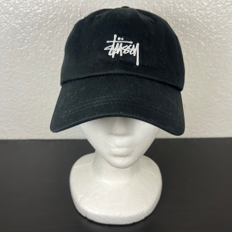 Stüssy Stock Logo Cap Black