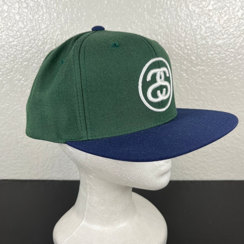 Stüssy S Logo Cap Green/Navy