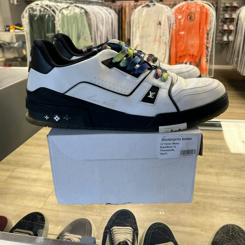 Louis Vuitton LV Trainer White Black