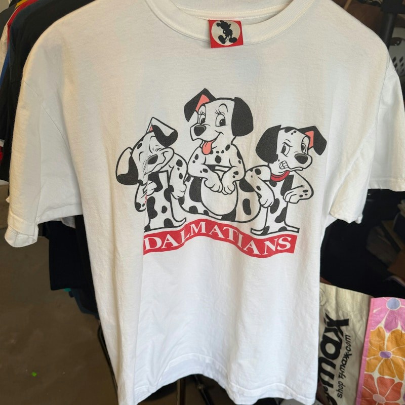 Vintage Mickey Inc. 101 Dalmatians White T-Shirt