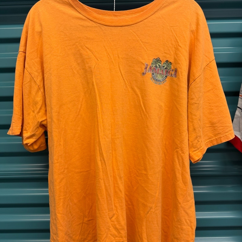 Gildan Jamaica No Problem T-Shirt Orange