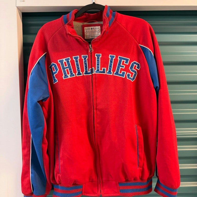 G-III Sports by Carl Banks Philadelphia Phillies Zip-Up Jacket Red