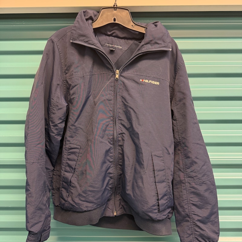 Tommy Hilfiger Zip-Up Jacket Navy White