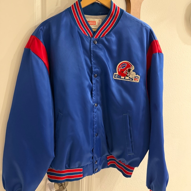 Vintage Swingster Buffalo Bills Fiberglas Satin Jacket