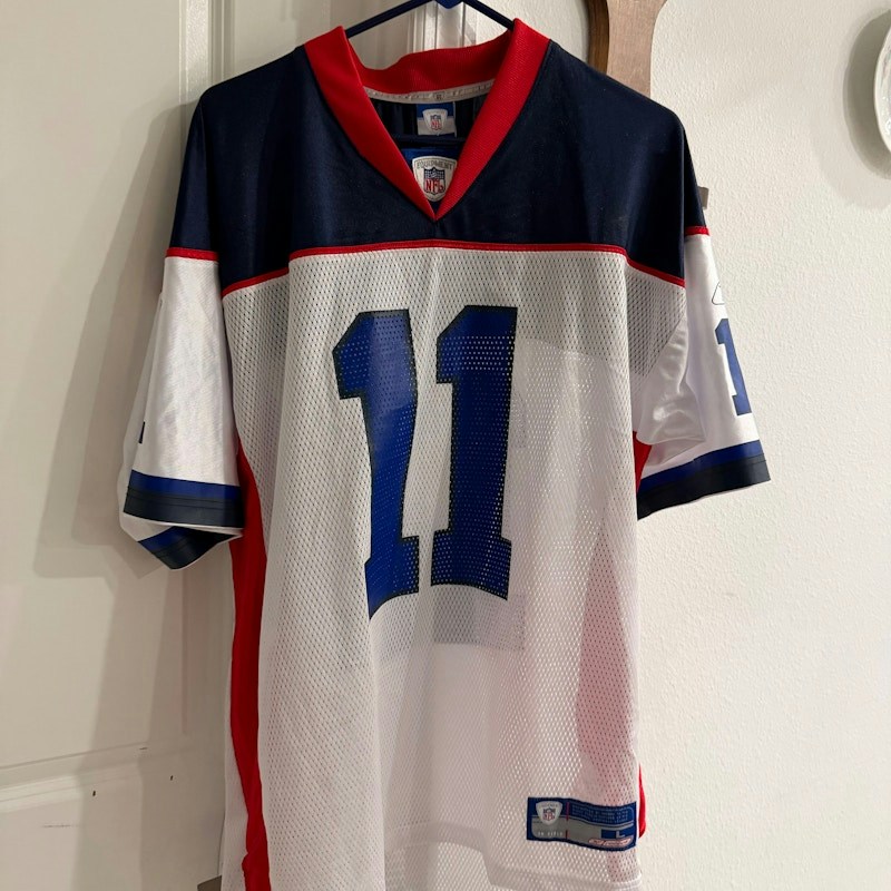 Reebok Drew Bledsoe Buffalo Bills Jersey White