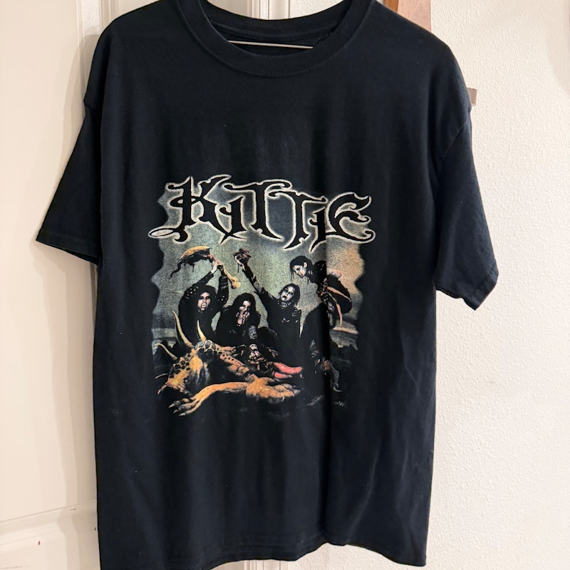 Kittie Alien Beast T-Shirt Black