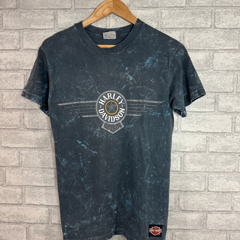 Vintage Harley-Davidson Heritage Pennsylvania 90s T-Shirt Black/Blue