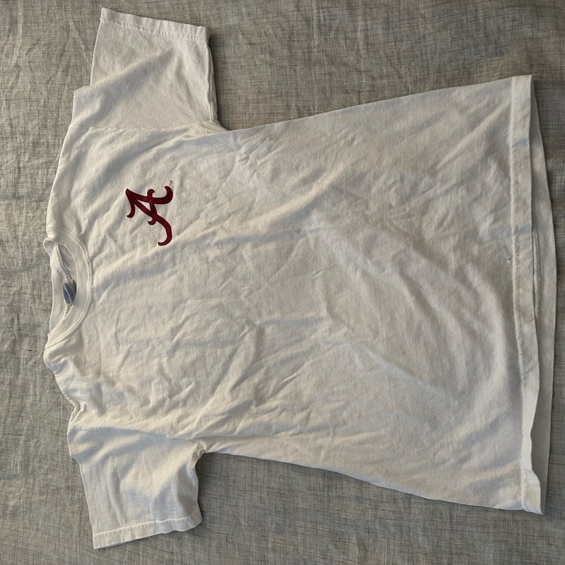 University of Alabama The Big Al Stomp T-Shirt White