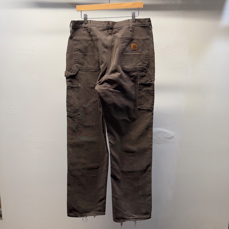 Carhartt Double Knee Work Pants Faded Brown