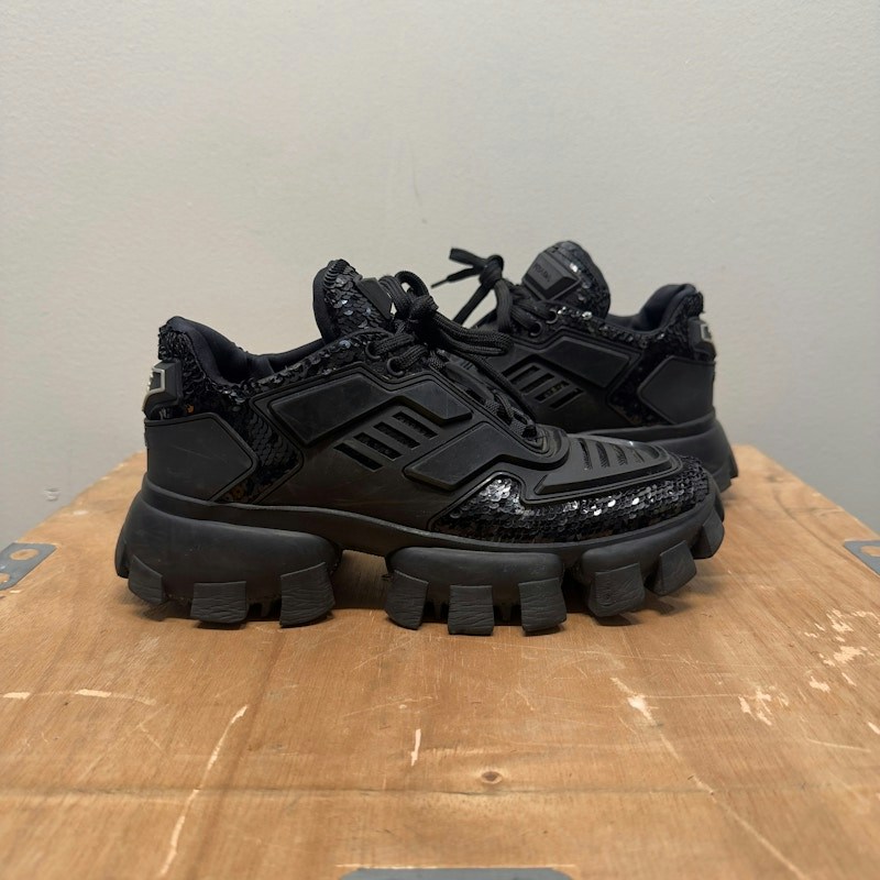 Prada Cloudbust Thunder Sequin Black (Women's)