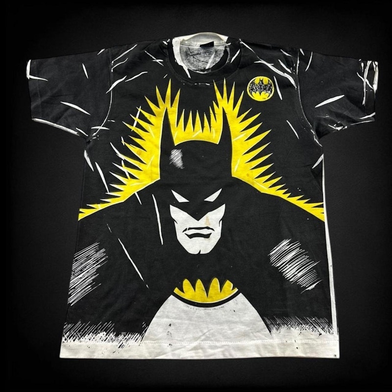 Vintage DC Comics Batman 1988 T-Shirt Black