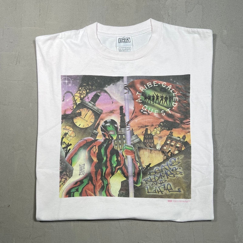 Vintage 1996 A Tribe Called Quest Beats Rhymes and Life T-Shirt White