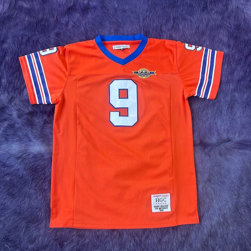 Headgear Classics Bobby Boucher The Waterboy Jersey Orange