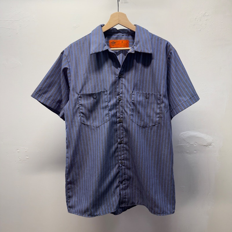 Dickies 90s Striped Mechanic Work Shirt