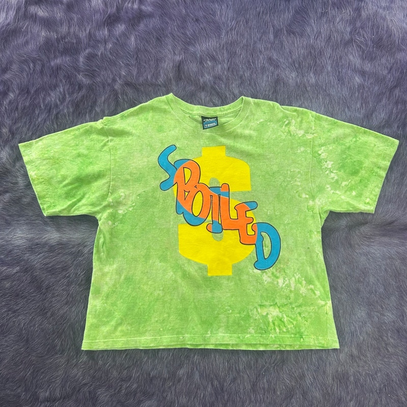 Living in Attitudes Spoiled T-Shirt Green