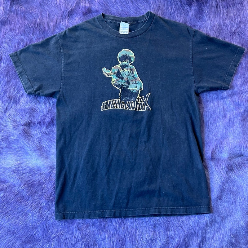 Jimi Hendrix Graphic T-Shirt Black
