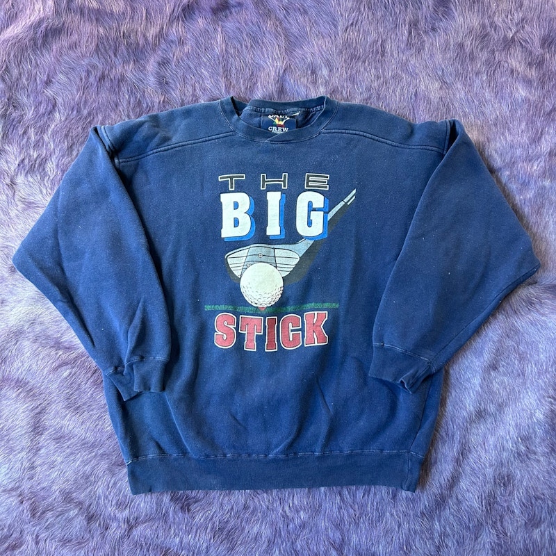 Galt Crew The Big Stick Sweatshirt Navy