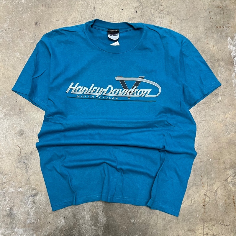 Vintage 90’s O'Tooles Harley-Davidson T-Shirt Blue