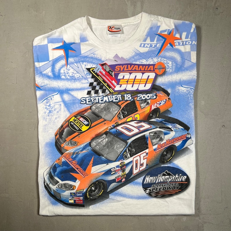 Vintage 2005 NASCAR Sylvania 300 AOP Tee