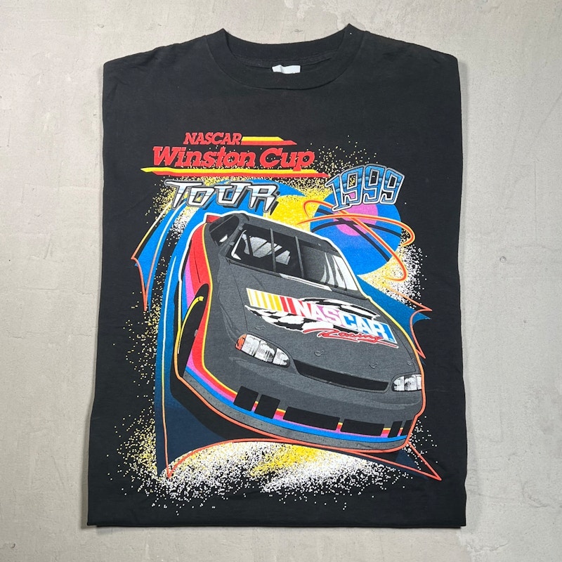 Vintage 1999 NASCAR Winston Cup Tour Black Tee