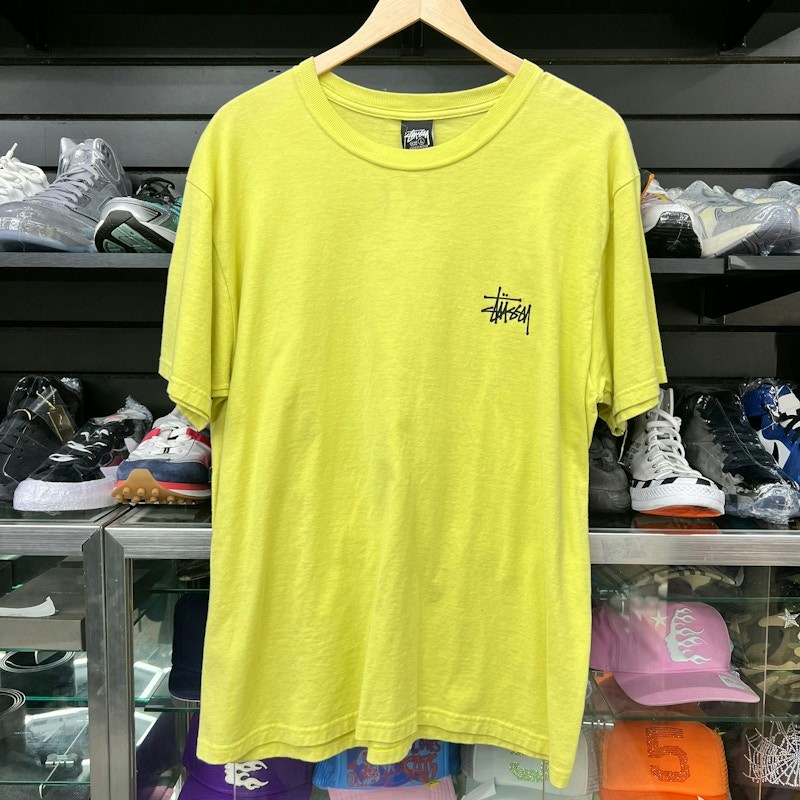 Stüssy Basic Stüssy T-Shirt Yellow