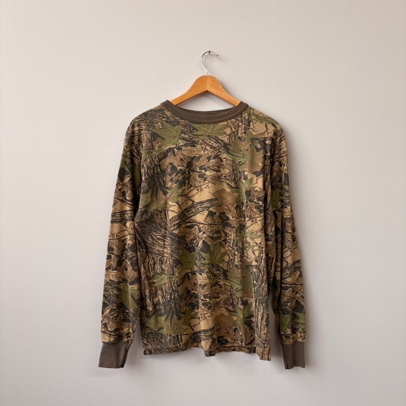Vintage Spartan Realtree Long Sleeve Shirt Camouflage