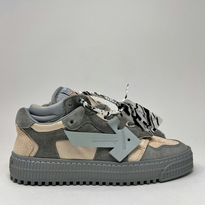 Off-White Court 3.0 Suede Low Grey Beige