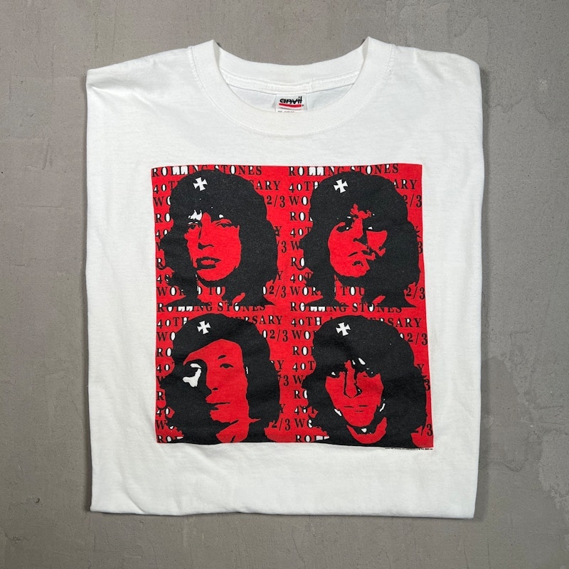 Vintage 2002 Rolling Stones 40th Anniversary Tour Tee